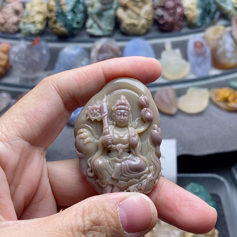 【闪购商品】未镶嵌吊坠定制石英质玉