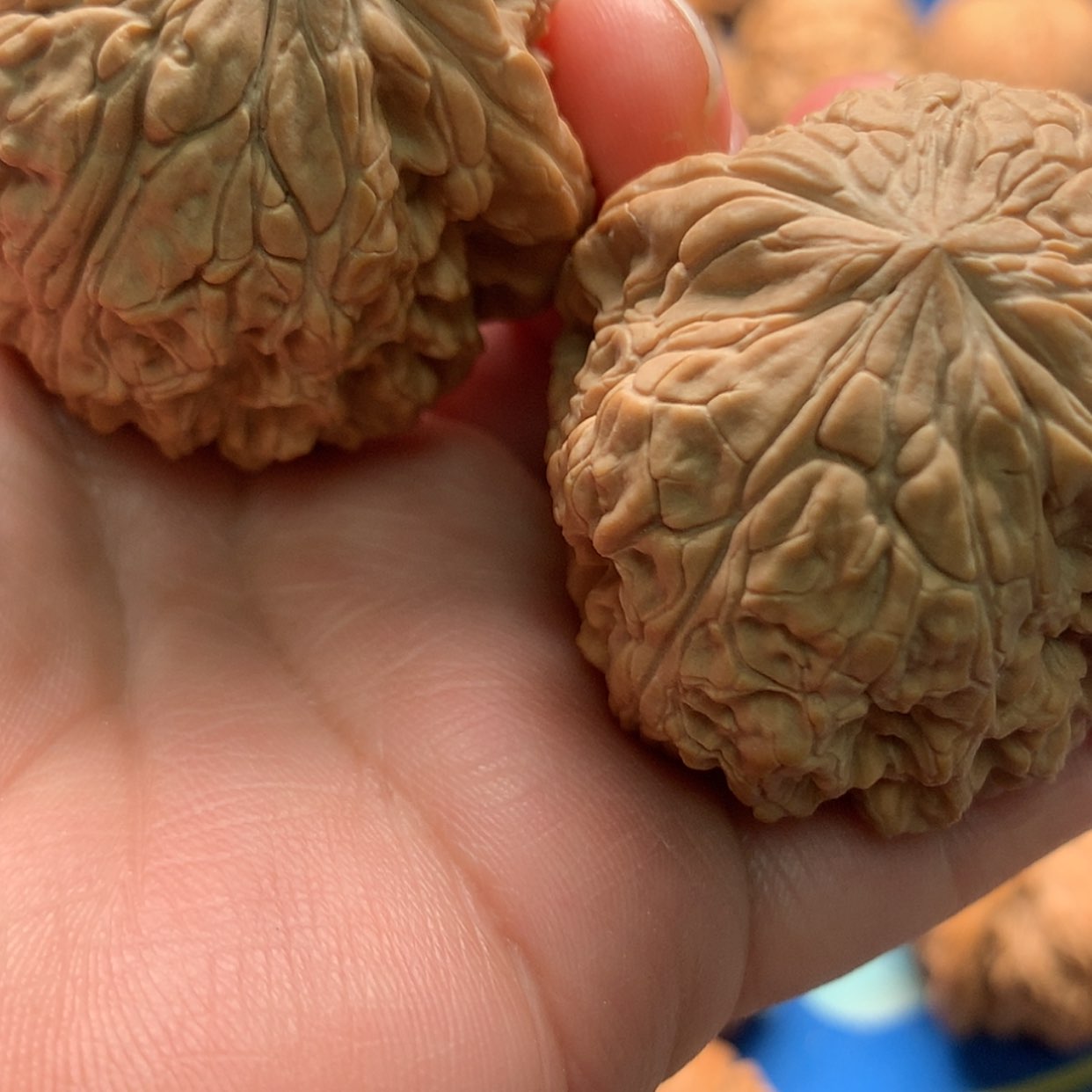 【闪购商品】文玩核桃吊坠爆雪43