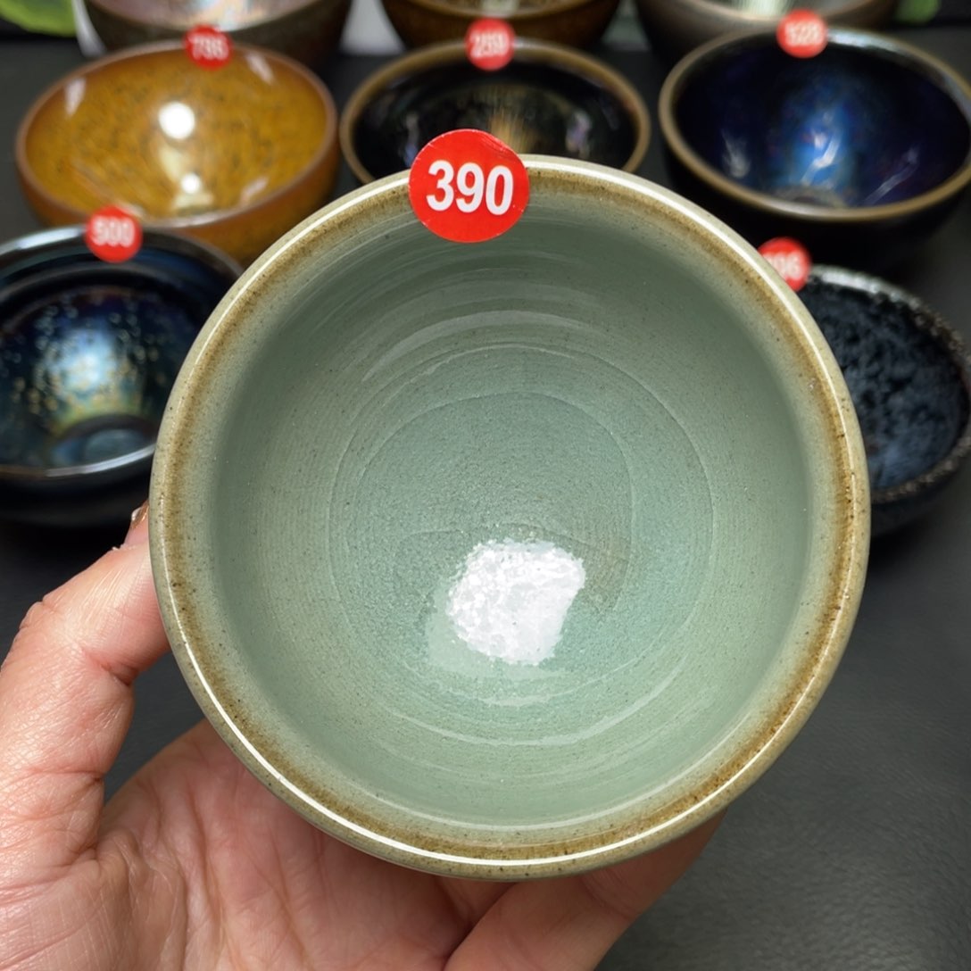 茶盏390 建窑建盏茶盏