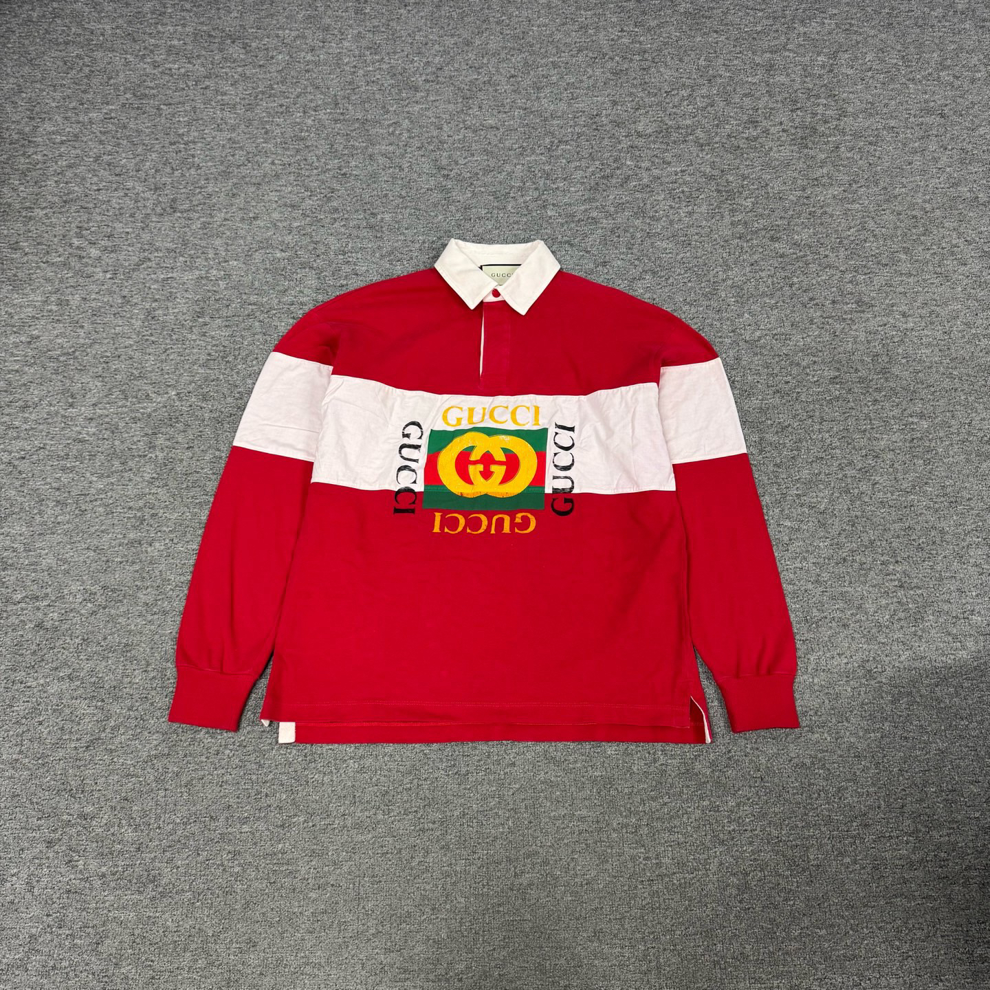 99新 AMIPARIS Gucci 长袖polo上衣