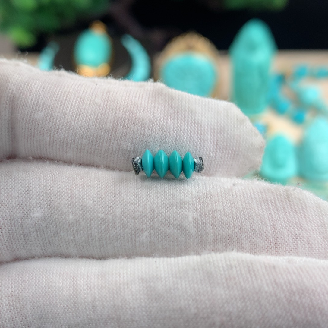 【闪购商品】绿松石珠宝半成品未镶嵌