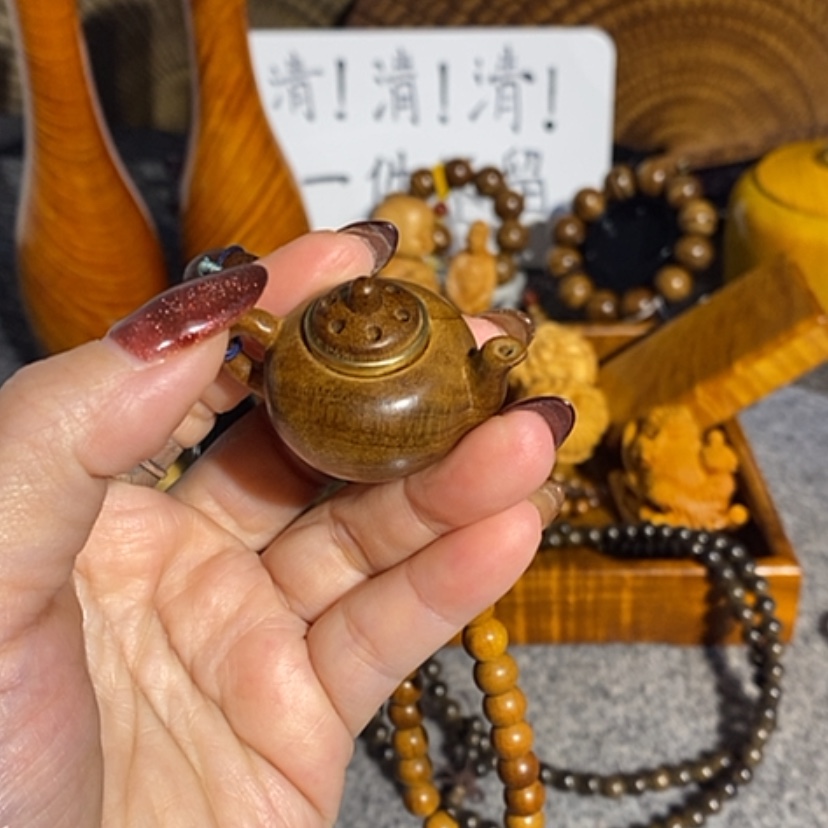 【闪购商品】金丝楠金丝楠木手把件