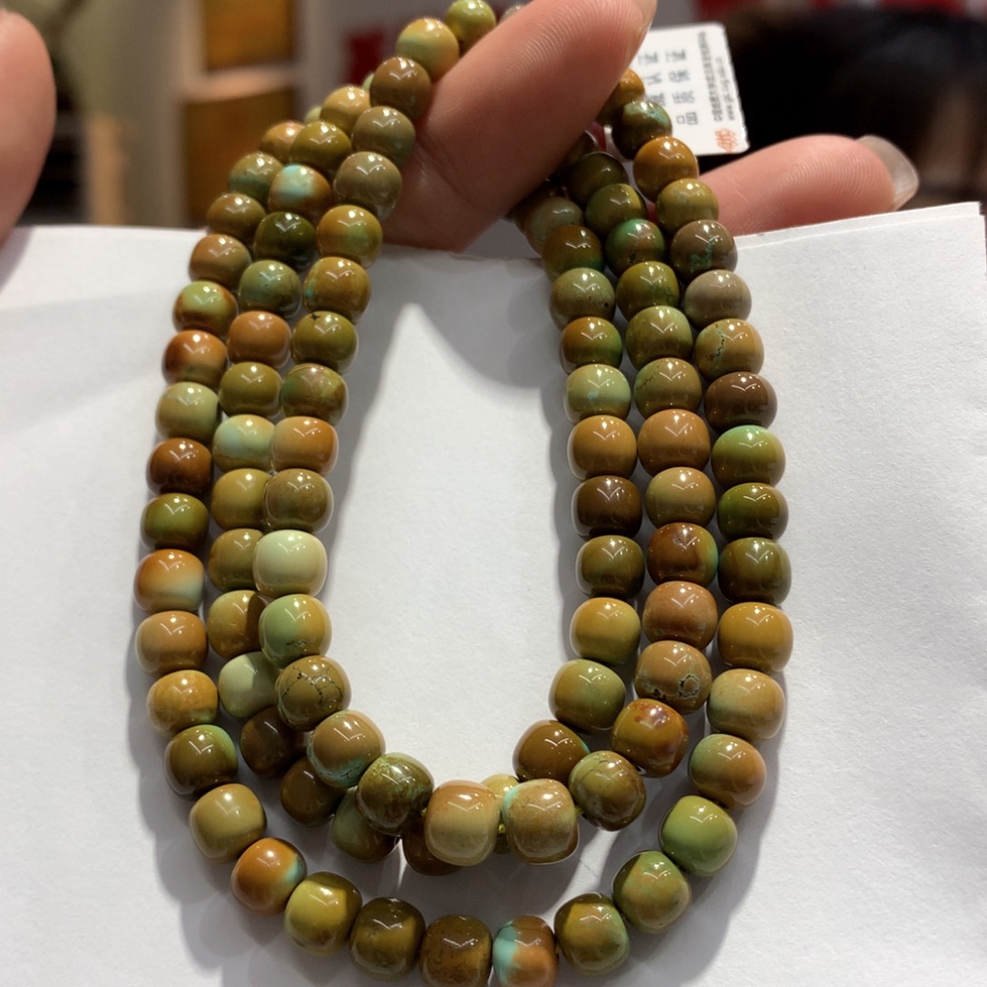 绿松石长链未镶嵌