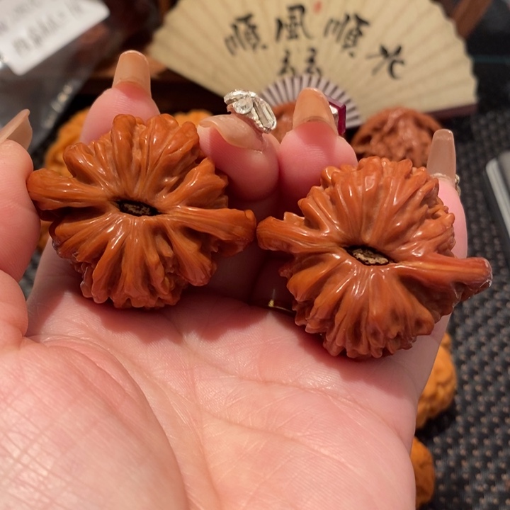 文玩核桃吊坠44四座楼425