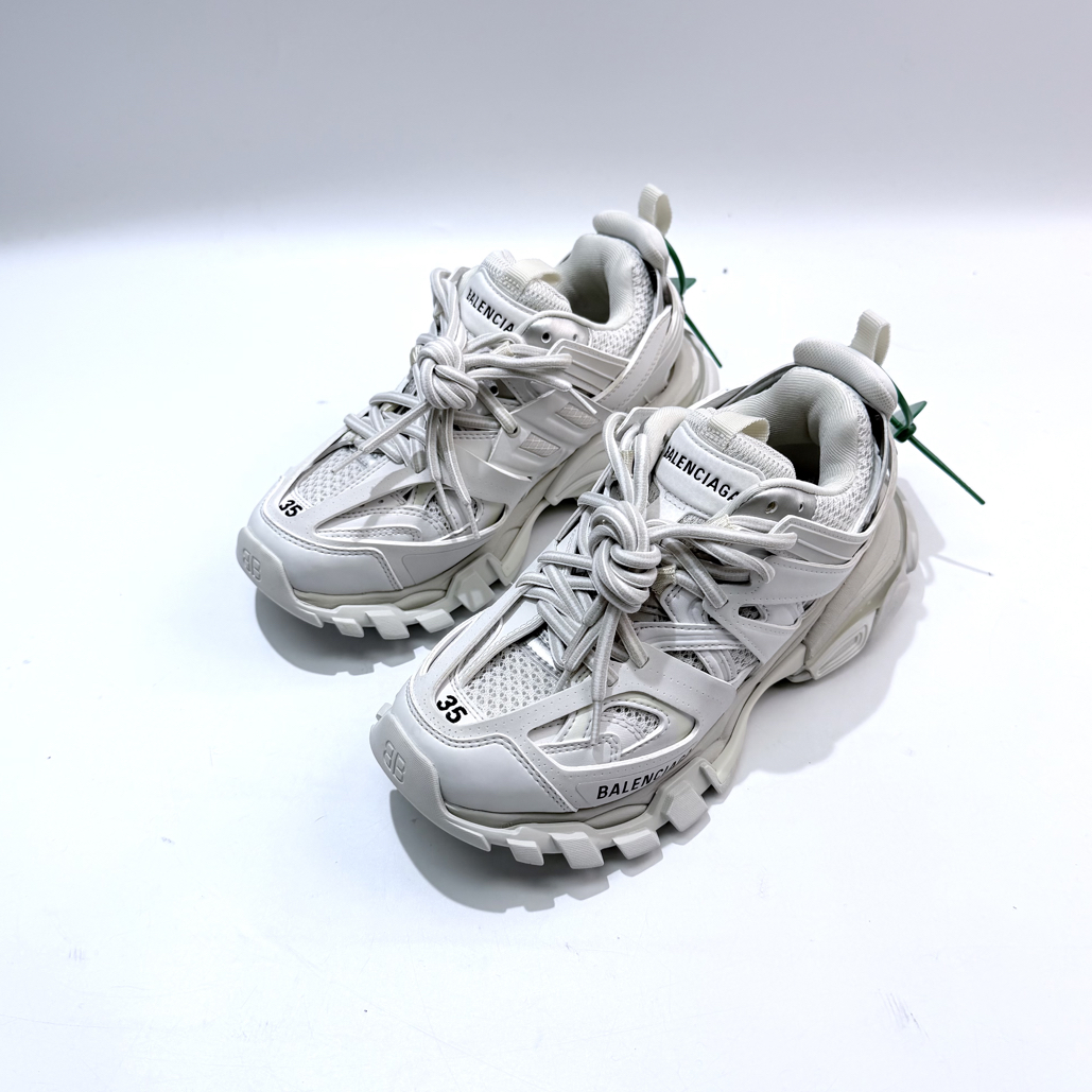 99新 Balenciaga/巴黎世家 35码 白色 Track1.0老爹鞋bl0811