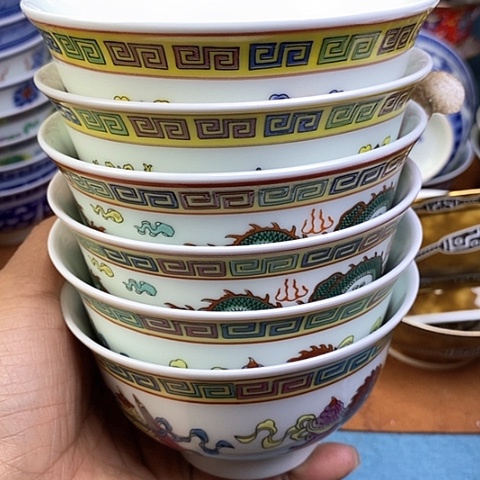 景德镇陶瓷藏式茶碗春*