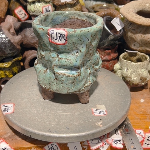 粗陶花盆制作就这样了