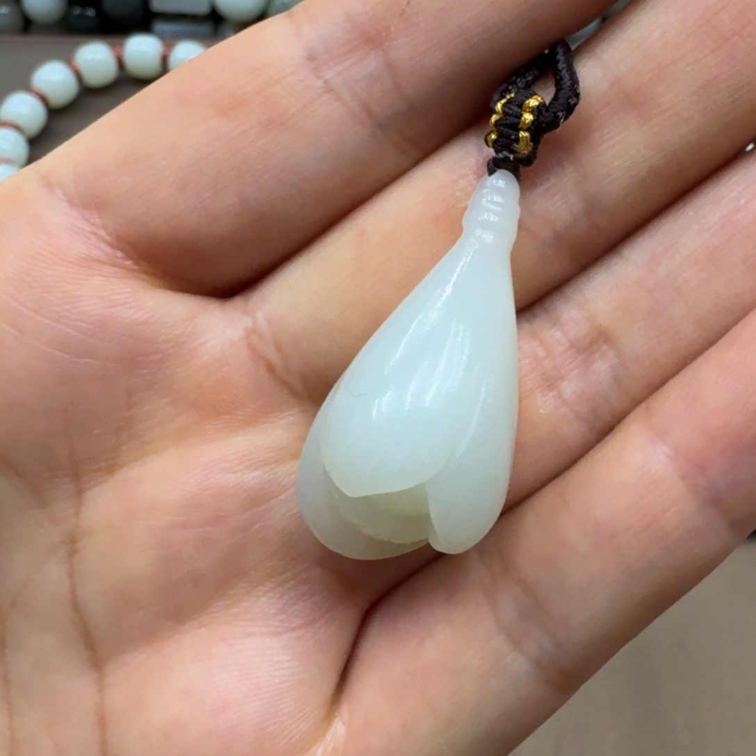 吊坠(不含链)未镶嵌和田玉