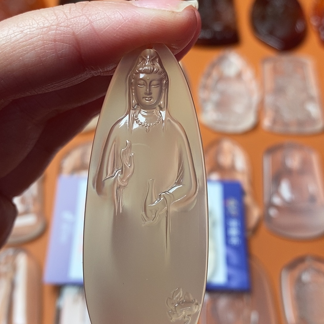 岁***月玛瑙/玉髓未镶嵌颈饰