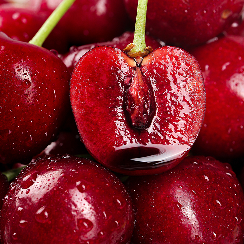 【恰好庄园】智利进口海运车厘子5斤原箱2J/3J/4J顺丰 内附果径卡B