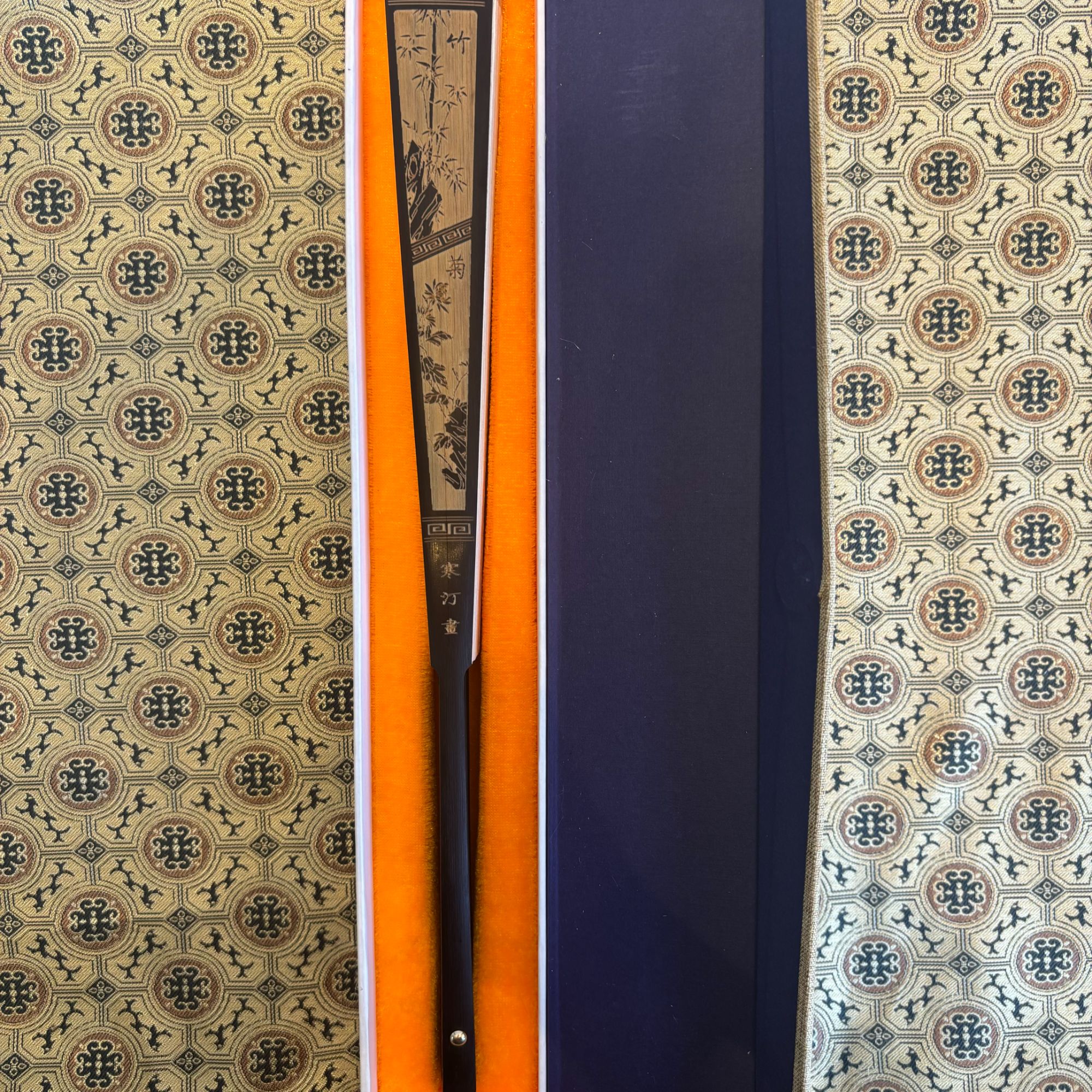 【一扇清风】-【彩蛋B57】-10寸书法手写手绘国风扇子-带礼盒