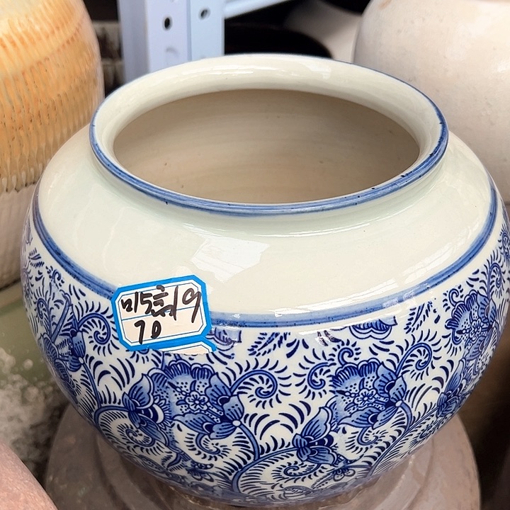 陶瓷景德镇精品花盆栽适合盆栽