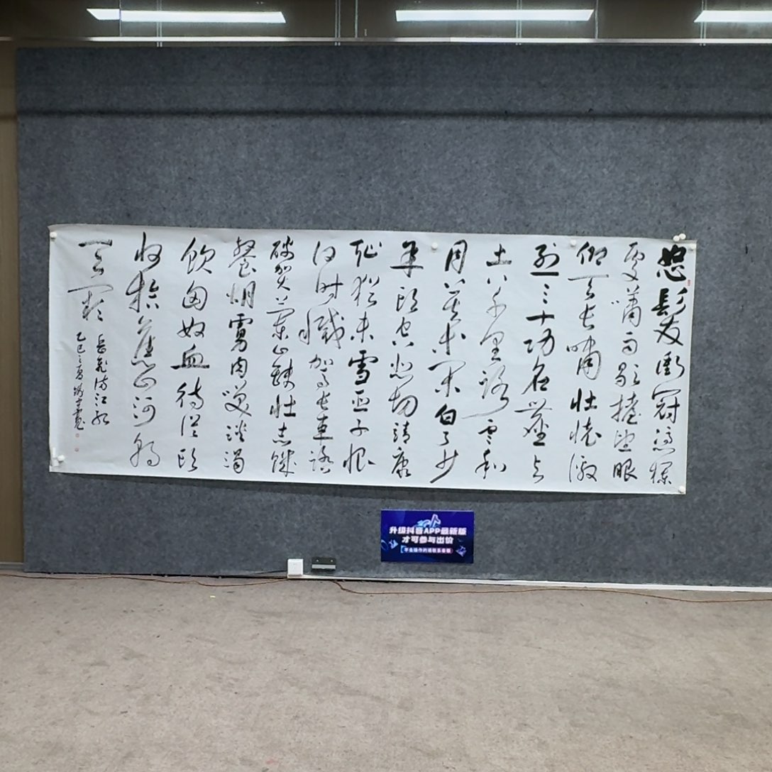 书法书法作品QSK老师
