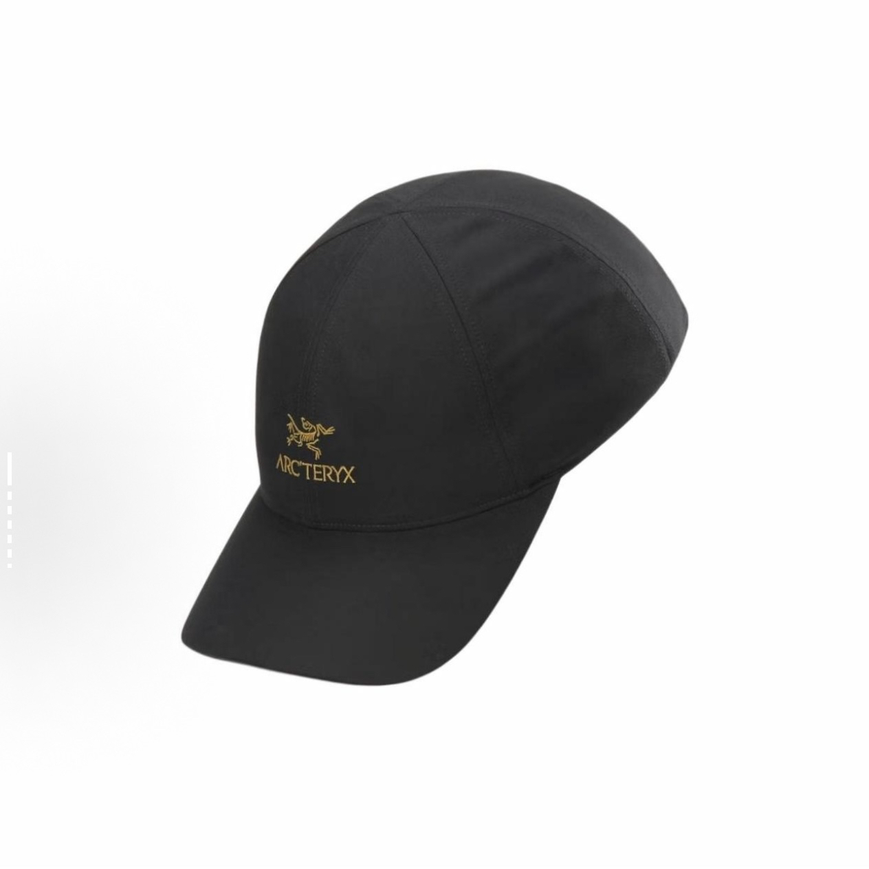 Arcteryx始祖鸟 Bird Word 涤纶鸭舌帽 黑金