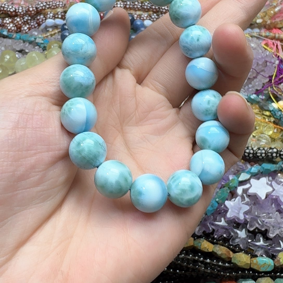 玛瑙/玉髓合金珠宝半成品一颗13mm海纹石