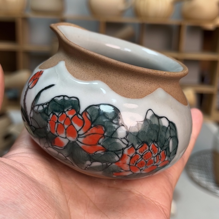 壶老段烧陶瓷茶器