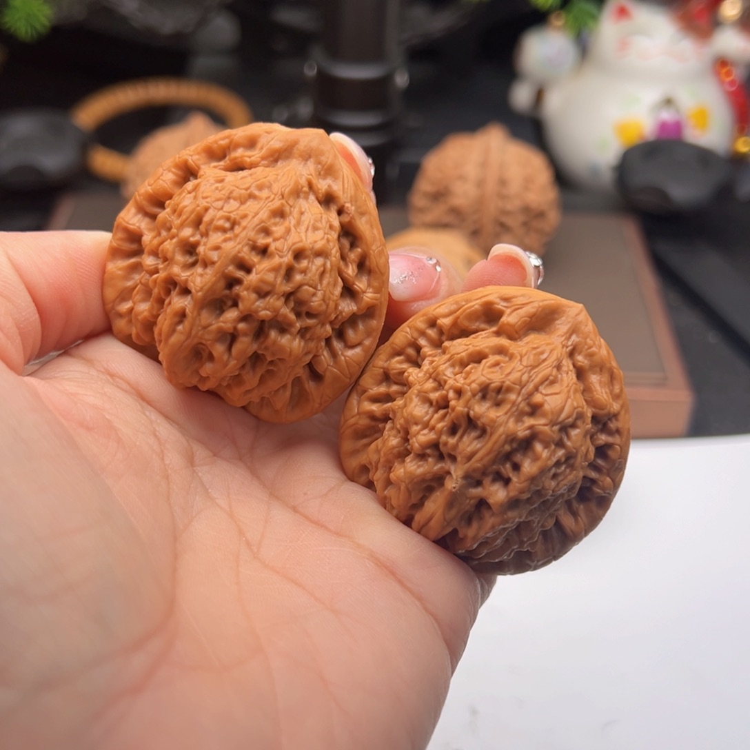 文玩核桃把件金公子43