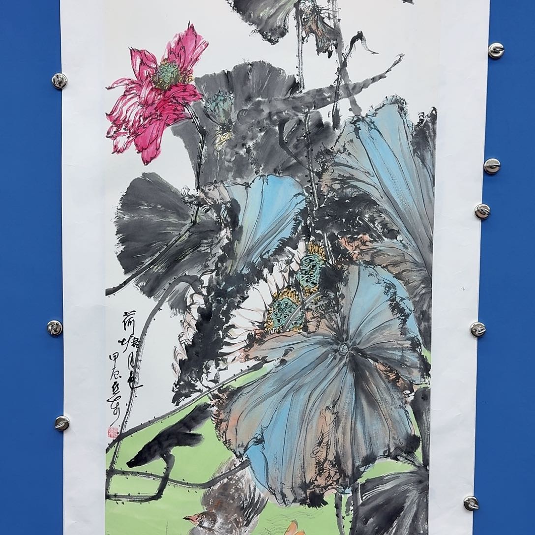 国画多次参加国内外大型