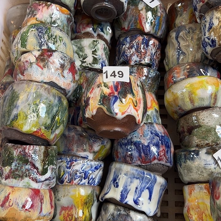 不***君志野茶器茶杯 主人杯