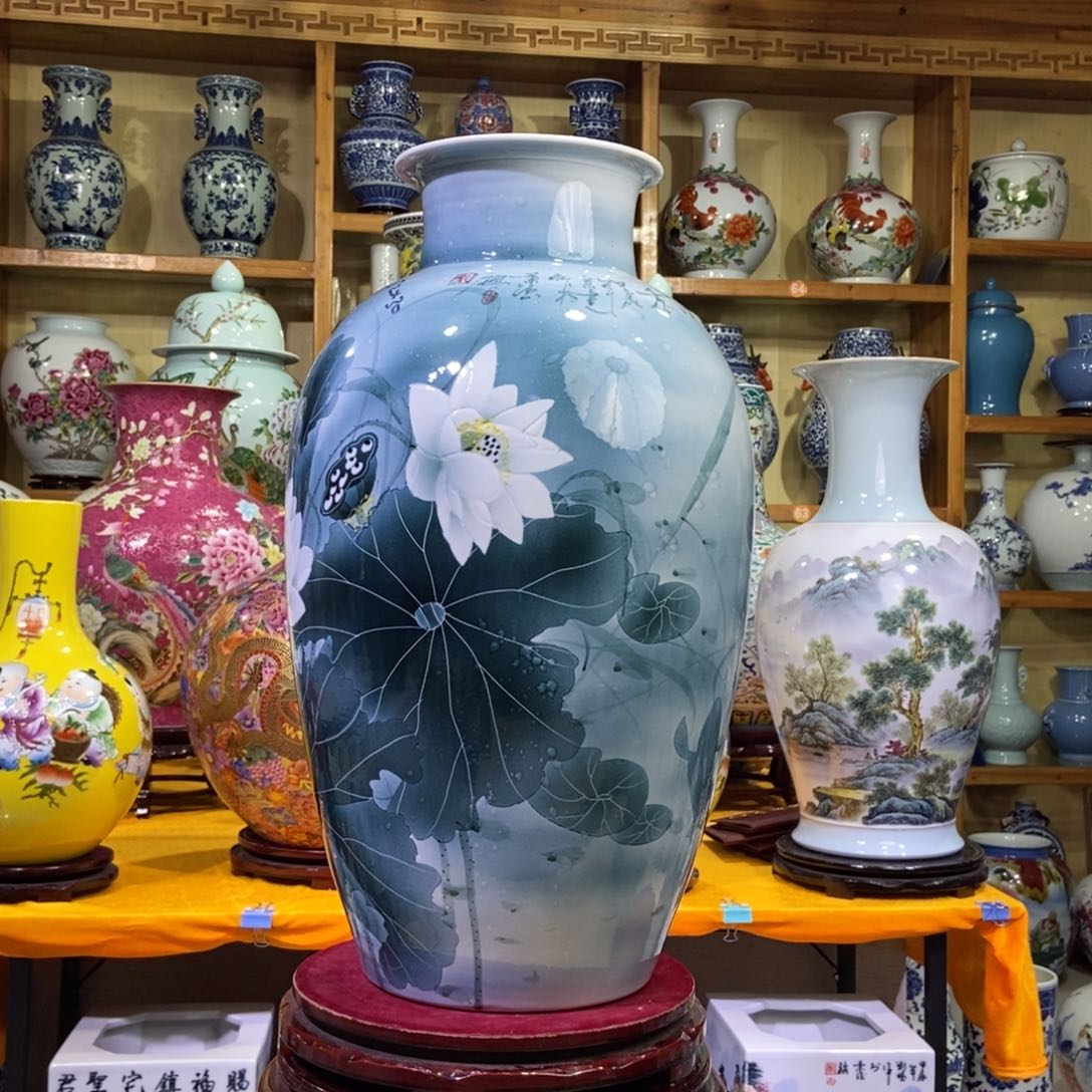 景德镇陶瓷花瓶摆件