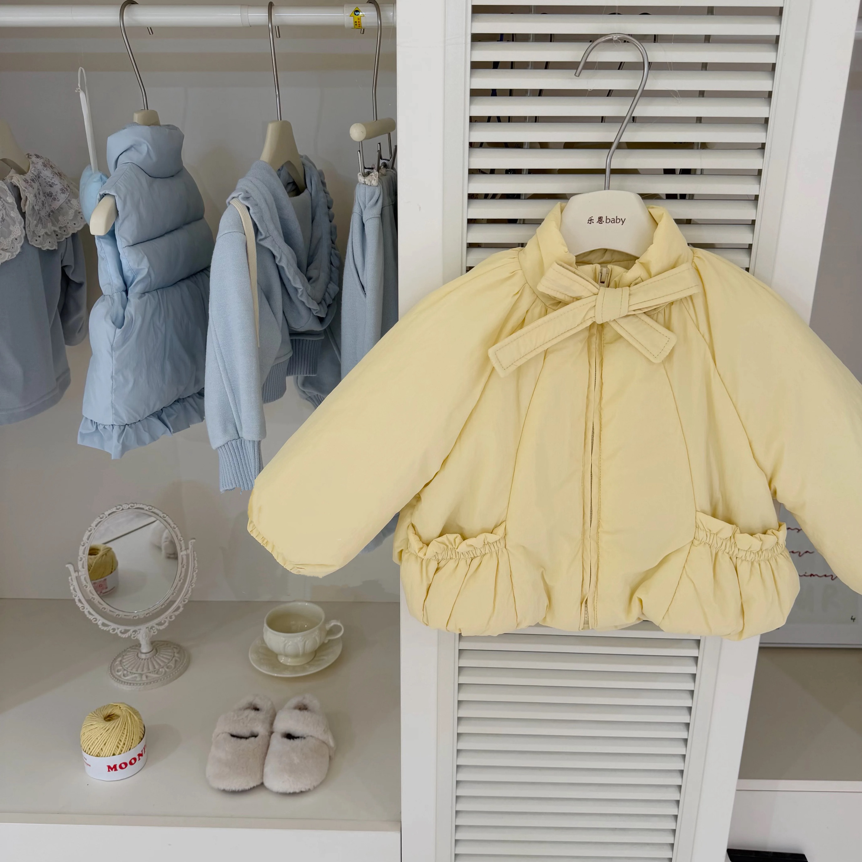 女童韩版冬款百搭休闲棉服外套B31