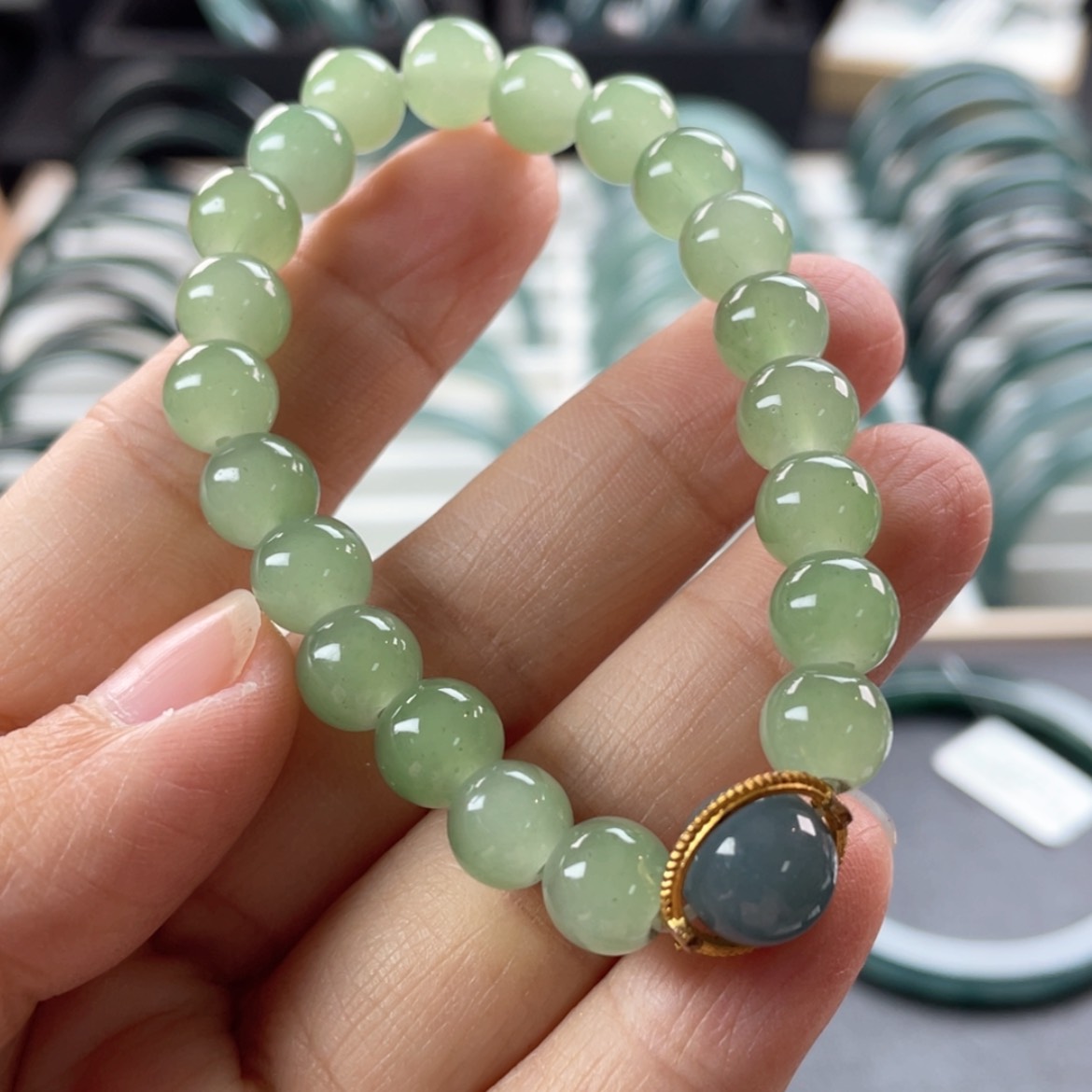 【闪购商品】翡翠手串未镶嵌手