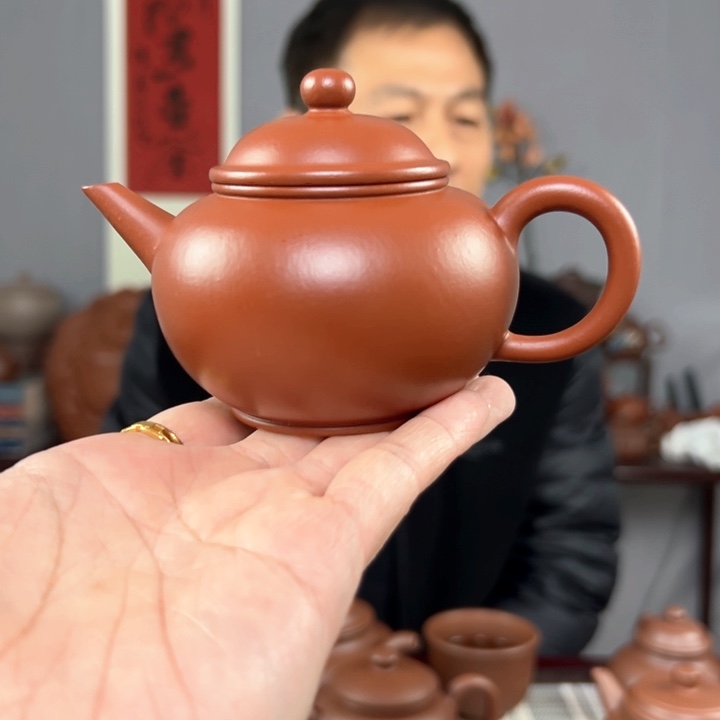 紫砂茶壶楚*宗国洪紫砂作品