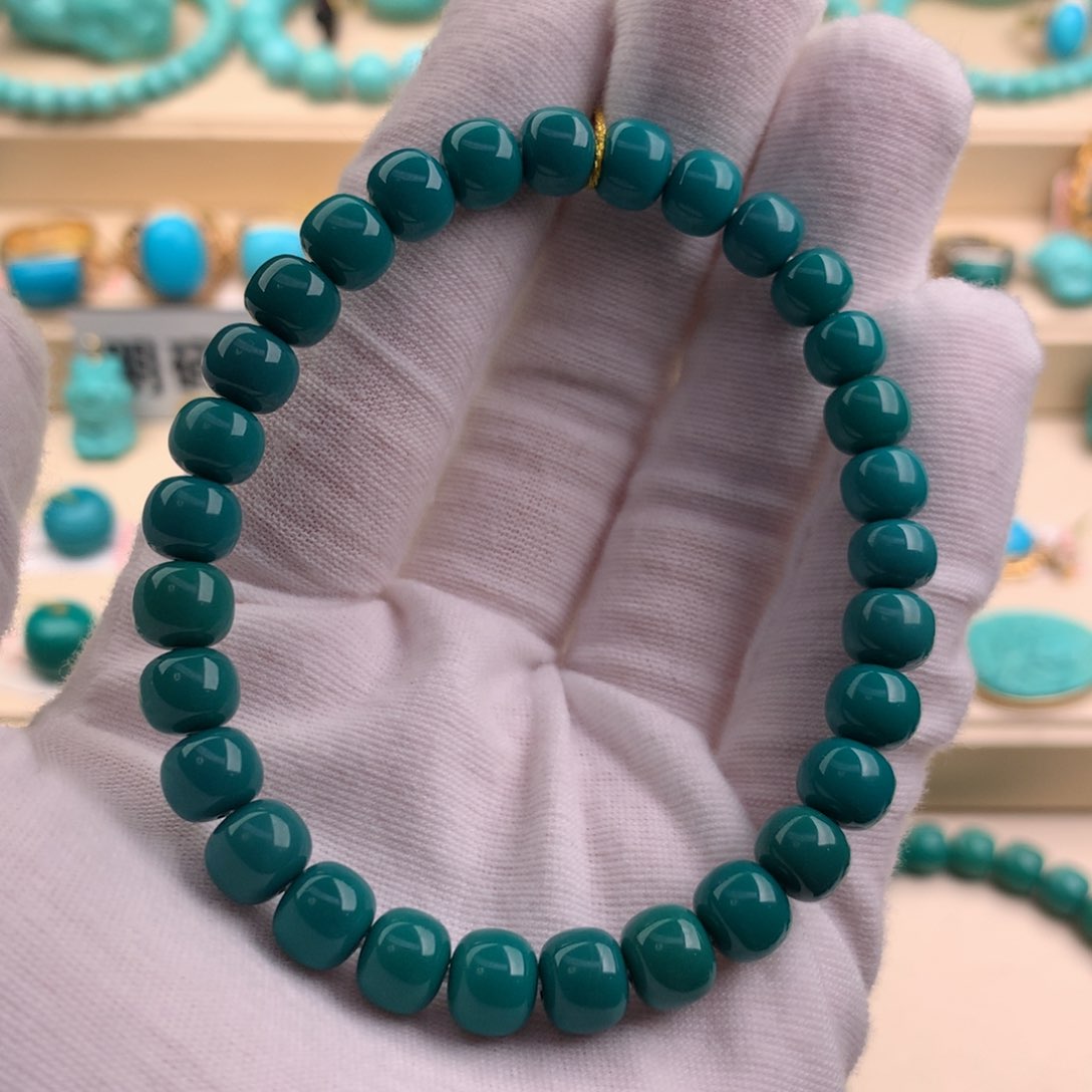 未镶嵌绿松石珠宝奇石