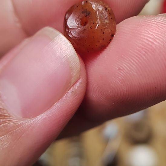 玛瑙/玉髓未镶嵌吊坠(不含链)千年玛瑙珠子，0.5加✖️0.9加
