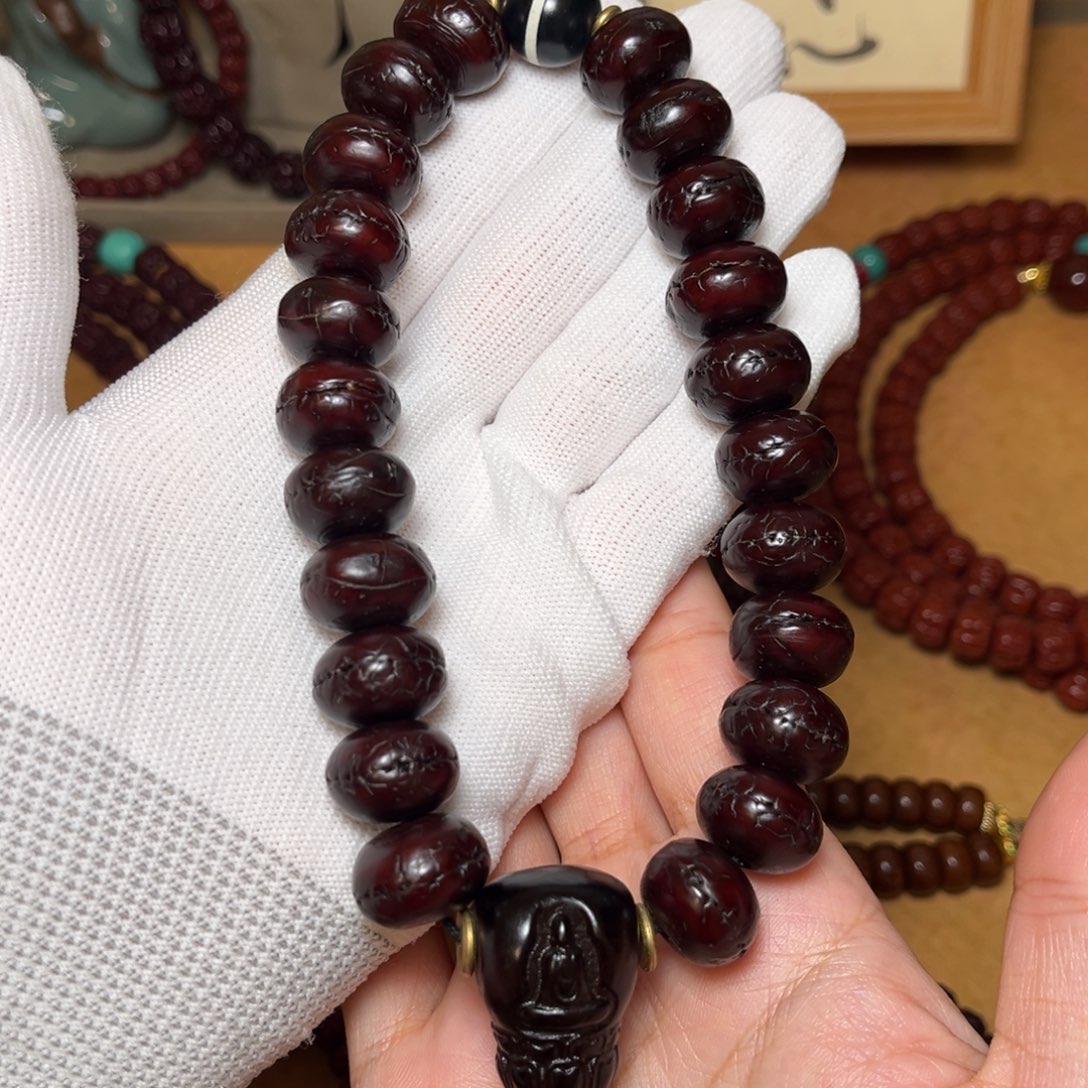 飞***菜把件金刚菩提凤眼手持14