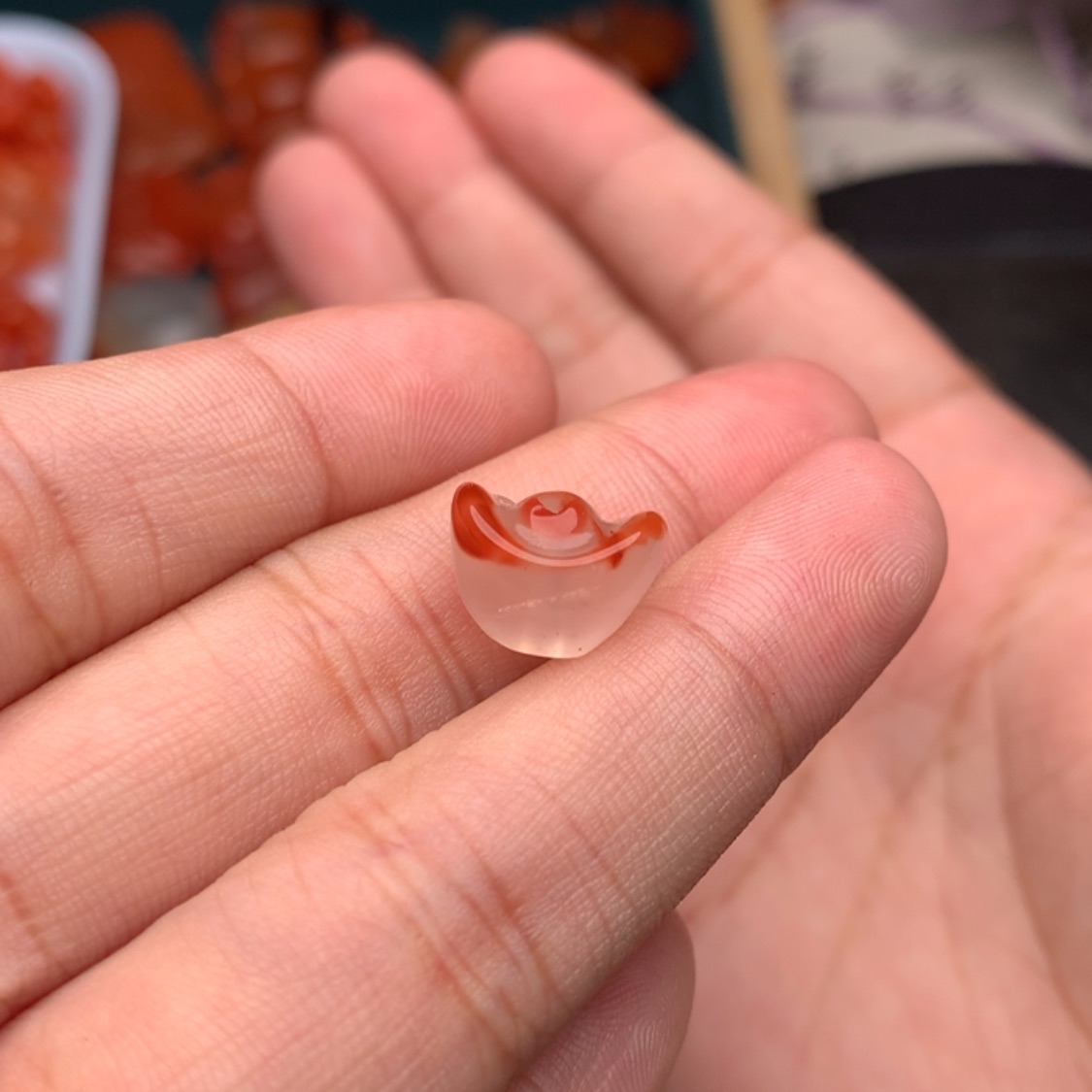 【闪购商品】未镶嵌南红玛瑙珠宝奇石峯
