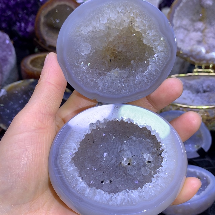 水晶全抛聚宝盆未镶嵌