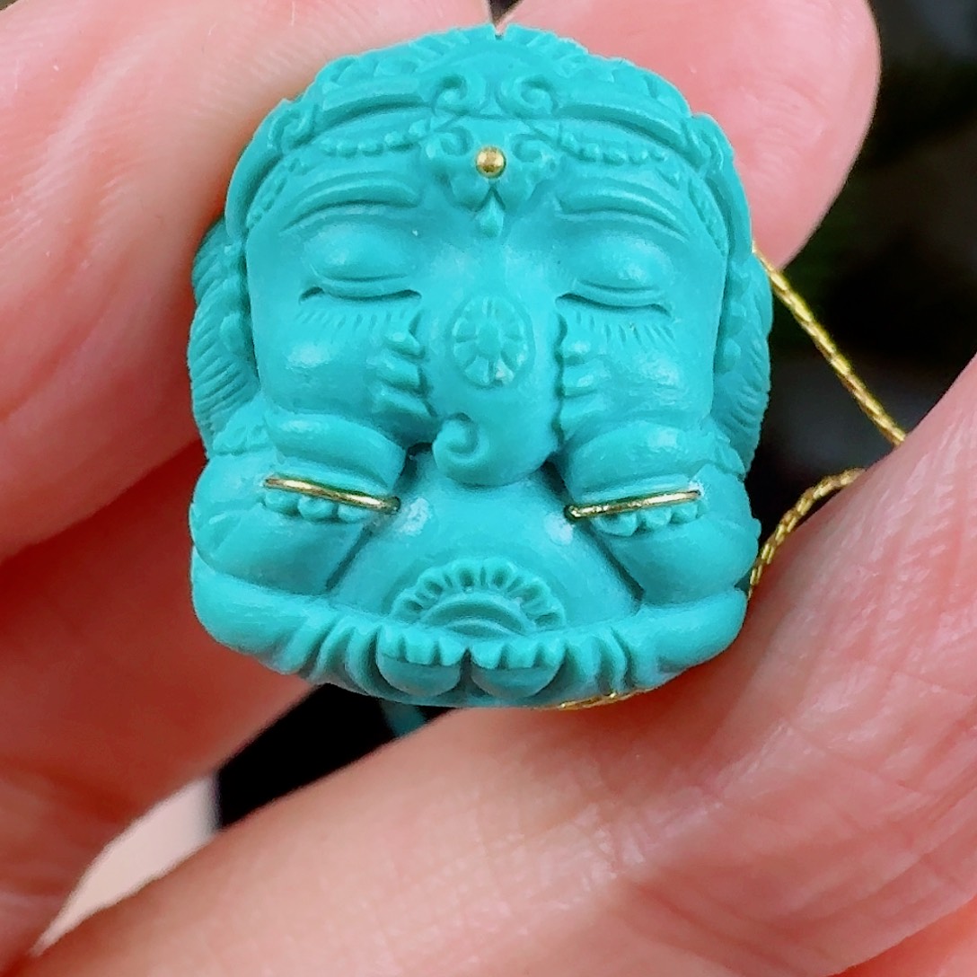 绿松石珠宝奇石未镶嵌