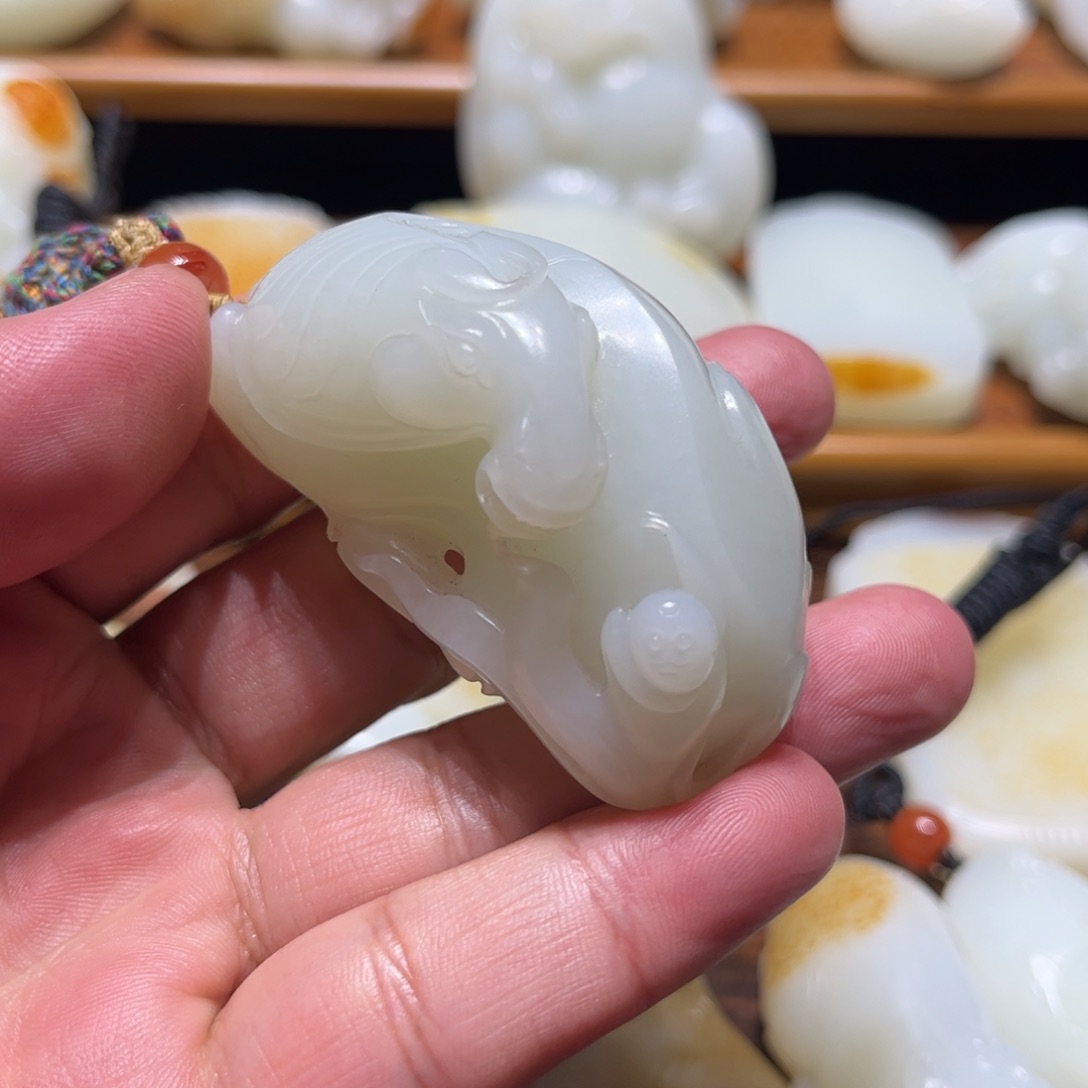 和田玉把件未镶嵌