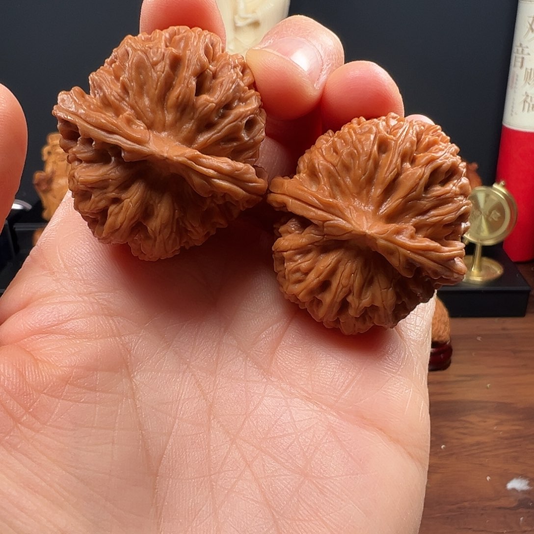 吊坠文玩核桃37全品荔枝纹