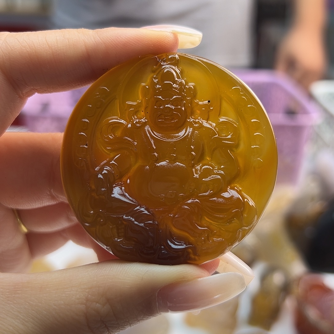 玛瑙/玉髓未镶嵌吊坠(不含链)