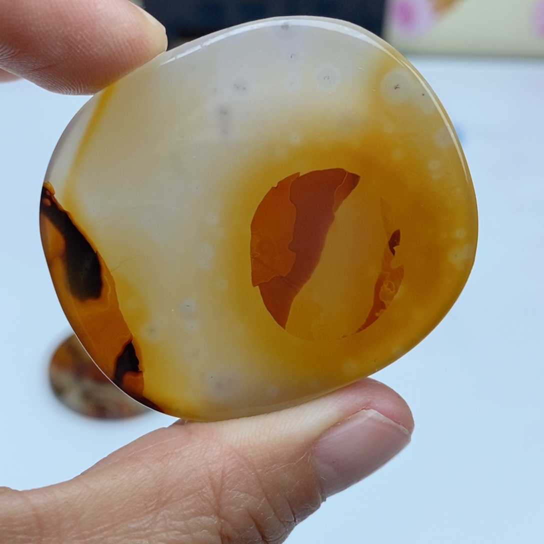 玛瑙/玉髓未镶嵌珠宝半成品