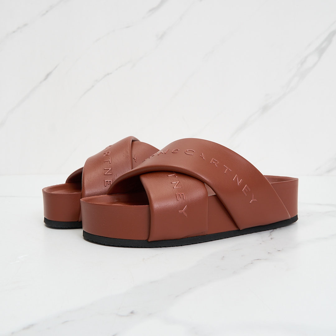 全新未使用  【瑞池女装】Stella McCartney压印厚底拖SMGS00328