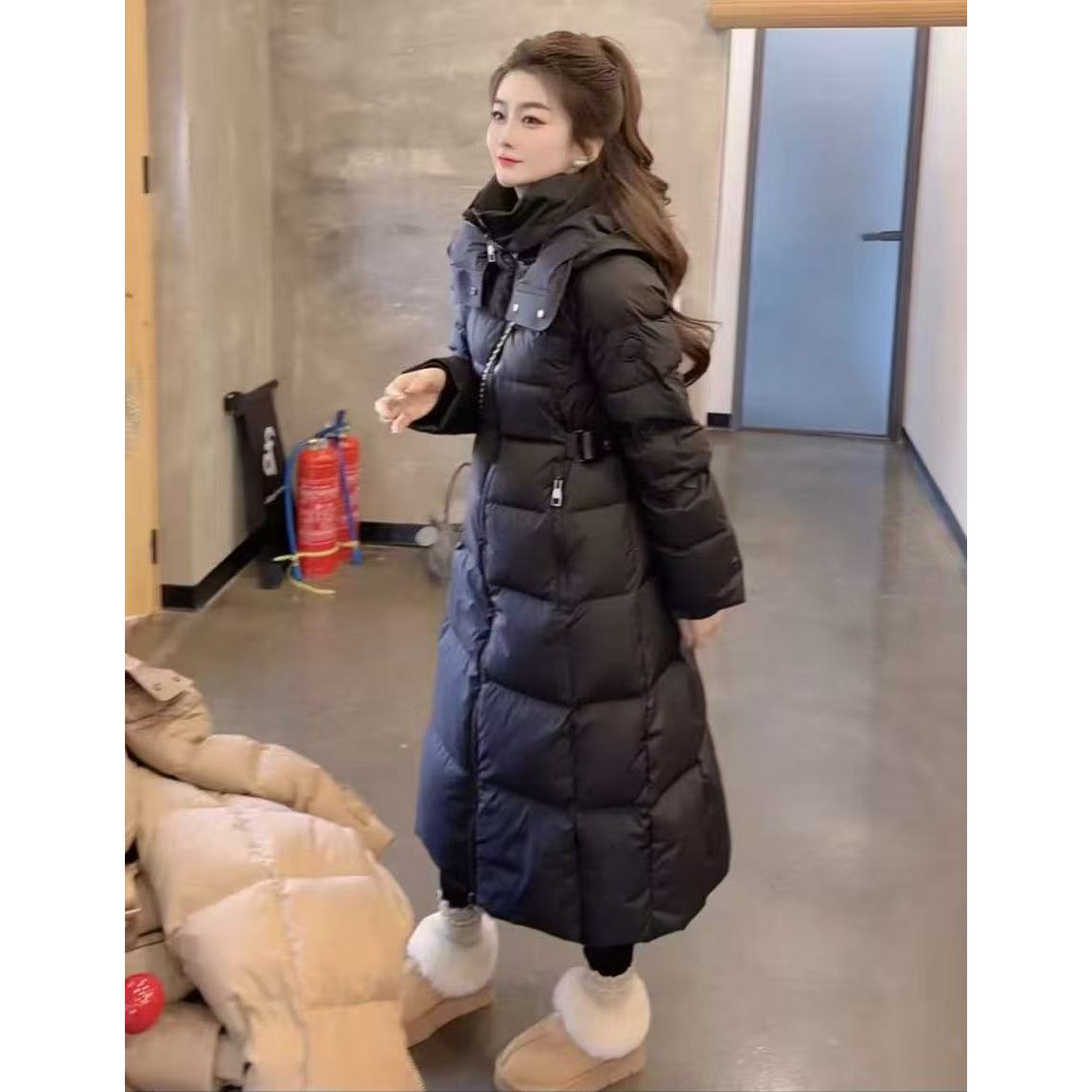 『暖心冬日L』设计显瘦百搭时尚 羽绒服   2518