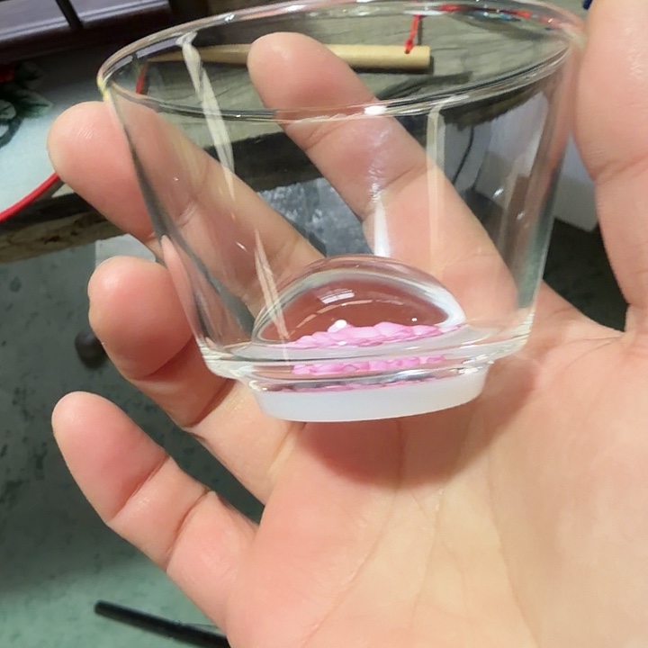 玻璃手工艺品玻璃茶器唐韵达杯