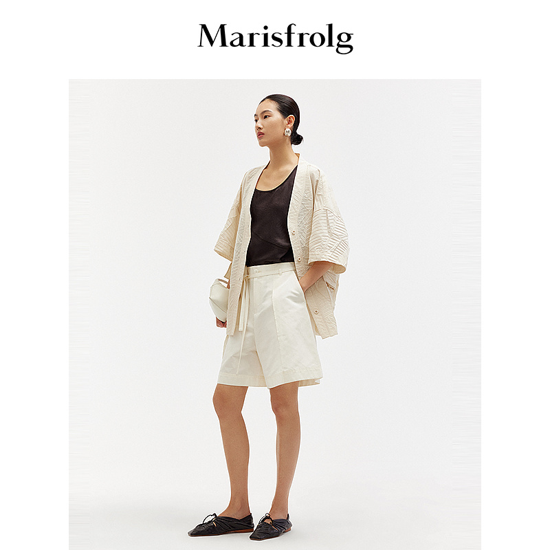 【达人专属】Marisfrolg玛丝菲尔休闲裤A1EG20595
