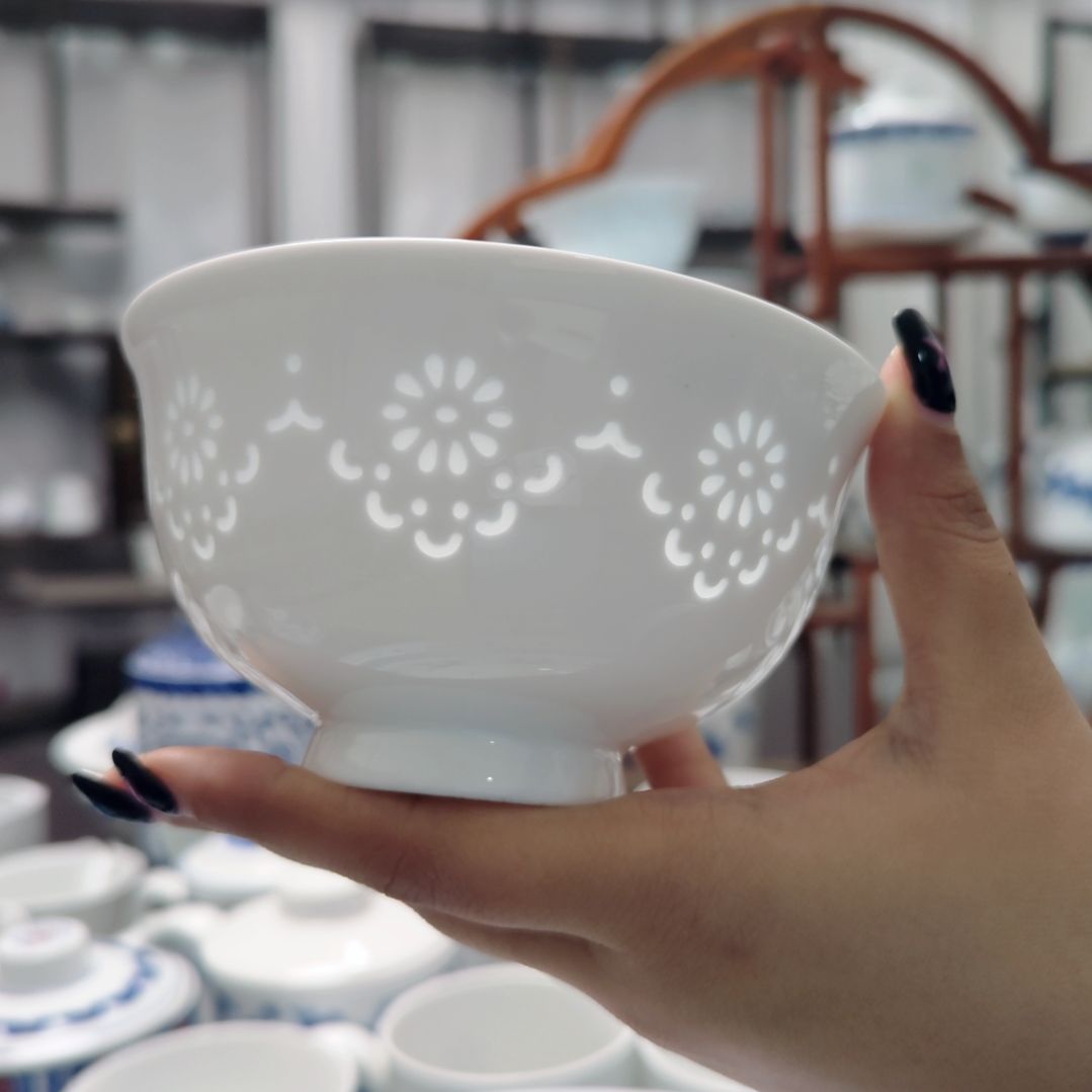 陶瓷幽梦5寸饭碗一个