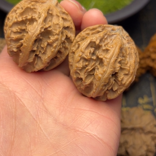 文玩核桃把件秦岭核桃27