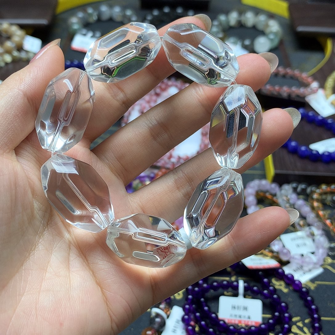 未镶嵌水晶手链手链