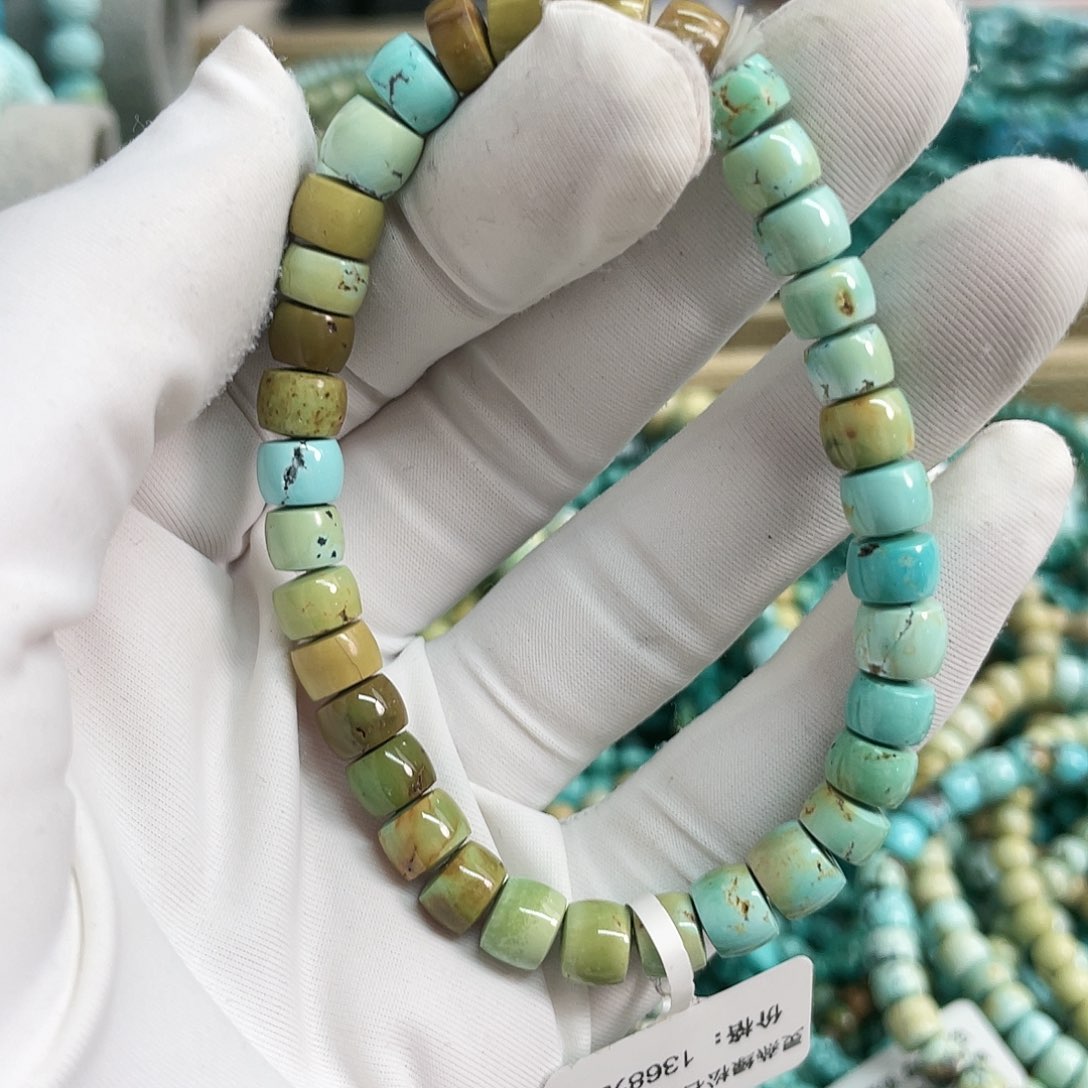 【闪购商品】绿松石珠宝奇石未镶嵌卡6