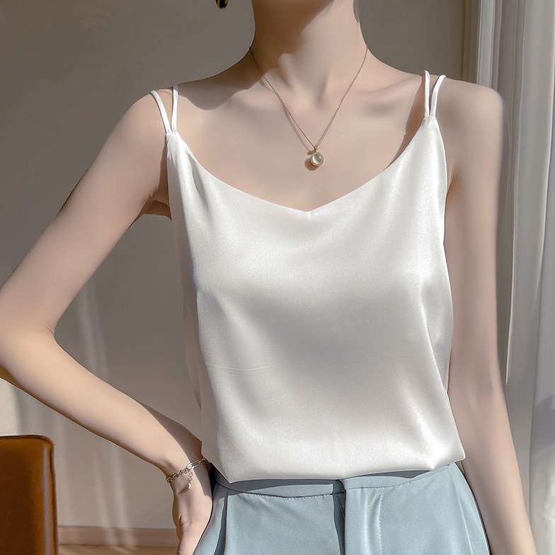 【私密诱惑】夏季气质女士吊带背心内搭辣妹时尚百搭性感外穿Q32