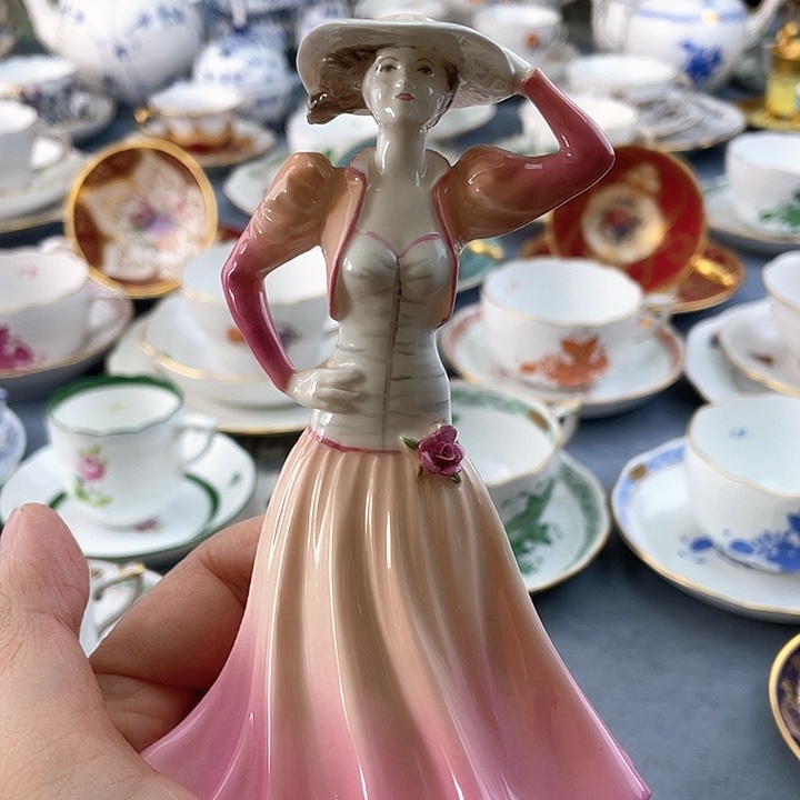 中古欧瓷盘子杯子