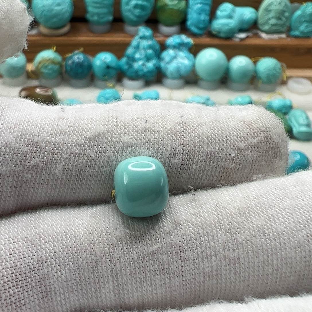 绿松石老型珠 未镶嵌