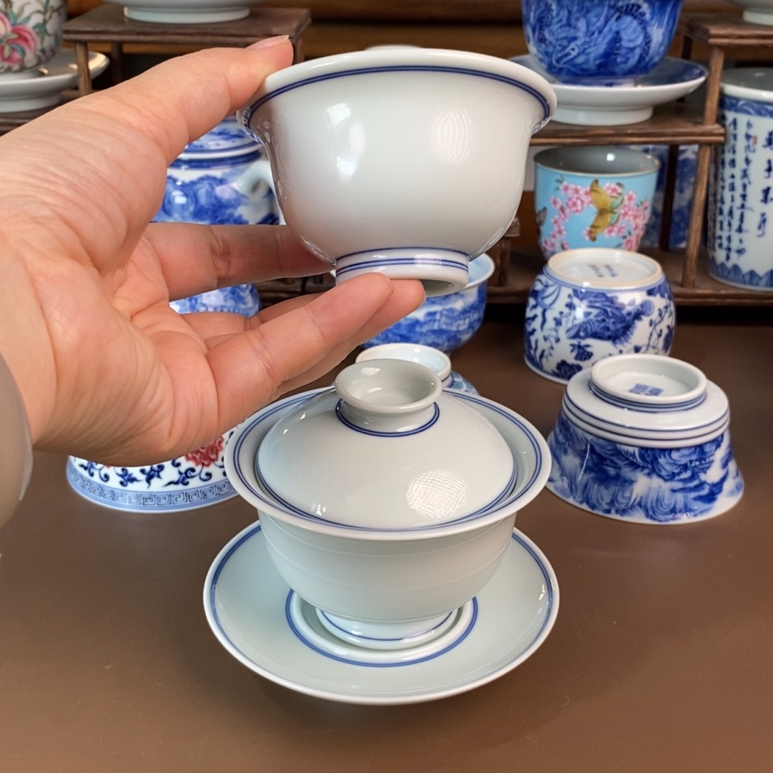 景德镇陶瓷手工手绘