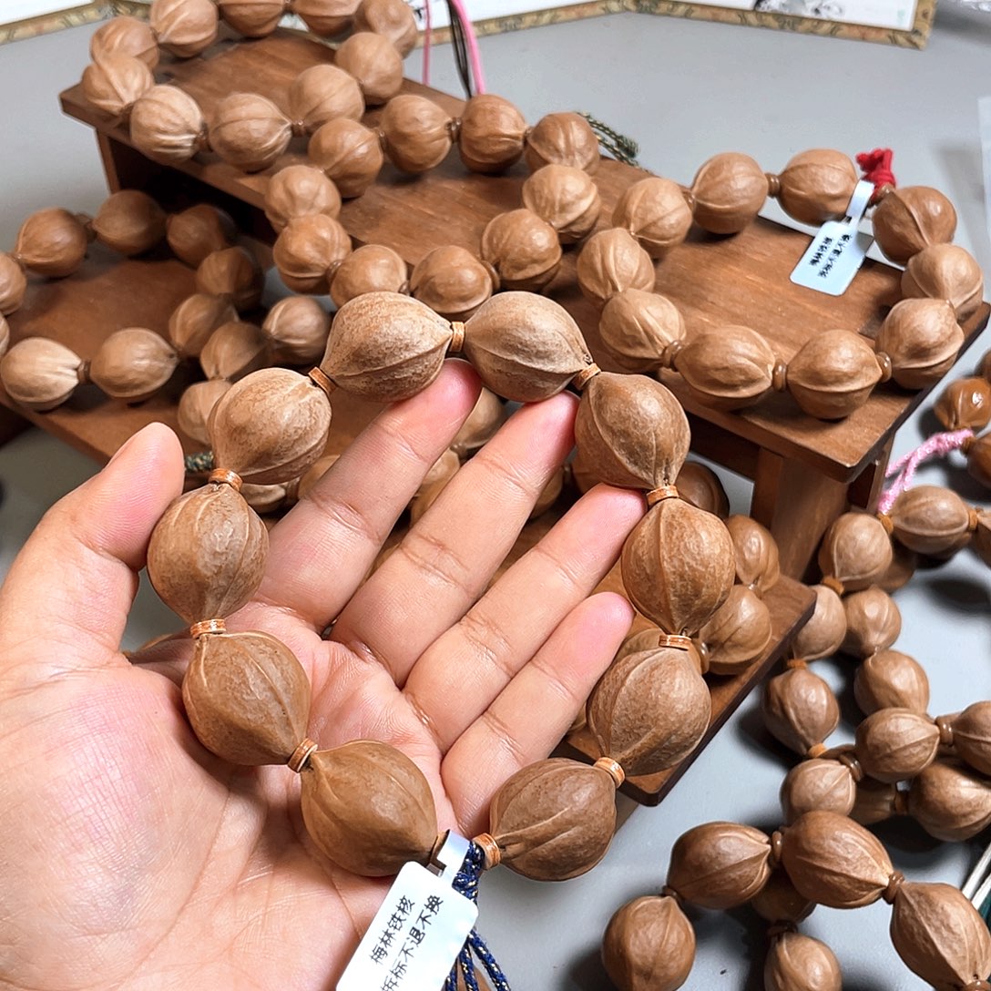 M***g橄榄核手串/手链22/28梅林铁核